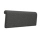 thumbnail image 2 of Cojín de cabecera de esponja suave con soporte para almohada individual, ideal para dormitorios y oficinas. Gris oscuro, 2 of 9