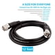 thumbnail image 3 of Cable coaxial STEREN RG8X de 12 pies con conectores UHF PL259, 3 of 7