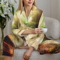 thumbnail image 6 of Sigee Yin Yang 1 for Women’s Pajama Sets Long-Sleeved Pjs Sets for Women 2 piece Sleepwear-Medium, 6 of 7