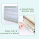 thumbnail image 5 of Bandejas para cubitos de hielo con tapa para cubitos de hielo, cuchara para hielo, molde para cubitos de hielo de fácil liberación, sin BPA para vino, cócteles, bebidas y jugos JM, 5 of 5