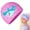 Pink, variant on Swimming Cap for 4-12 Years, Swimming Hat for 4-12 Years - Waterproof, Silicone, Adorable Design, Non-Slip, 7.28x7.4x8.66"