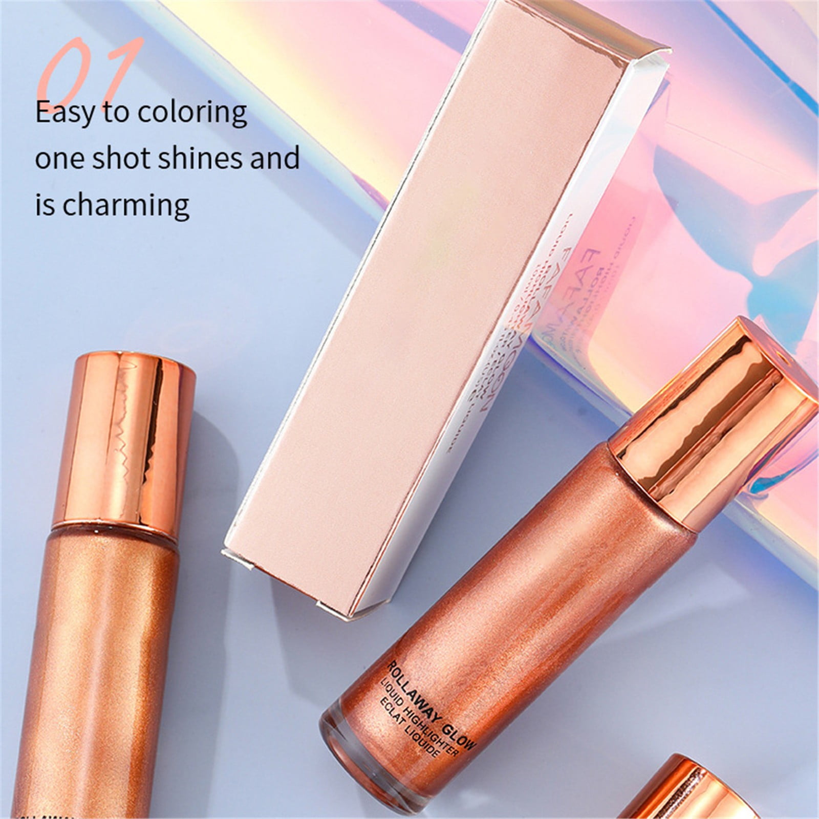 Makeup Bundle Beauty Glaze Eye Concealer Makeup Highlighter Stick for Eyes Face Care Organizer under 10 Polish Pencil Lace Front Wig Synthetic Long Rude Cosmetics Highlighters Makeup Stick 10 Items