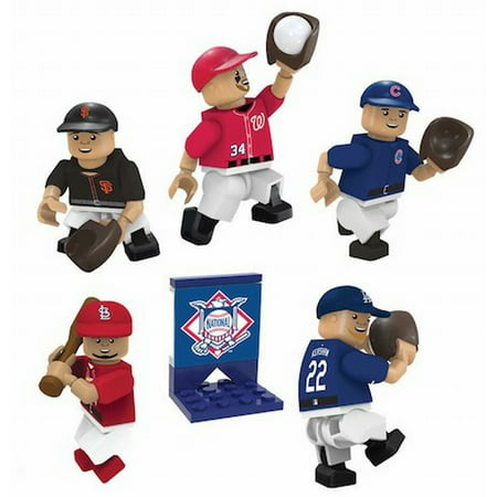 Oyo Sports Baseball Figure Pack Building Set - The Best Of The National League
