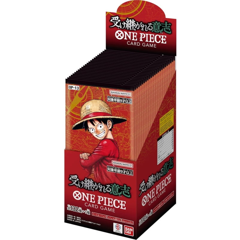 BANDAI ONE PIECE Card Game Inherited Will OP-13 (Booster Box