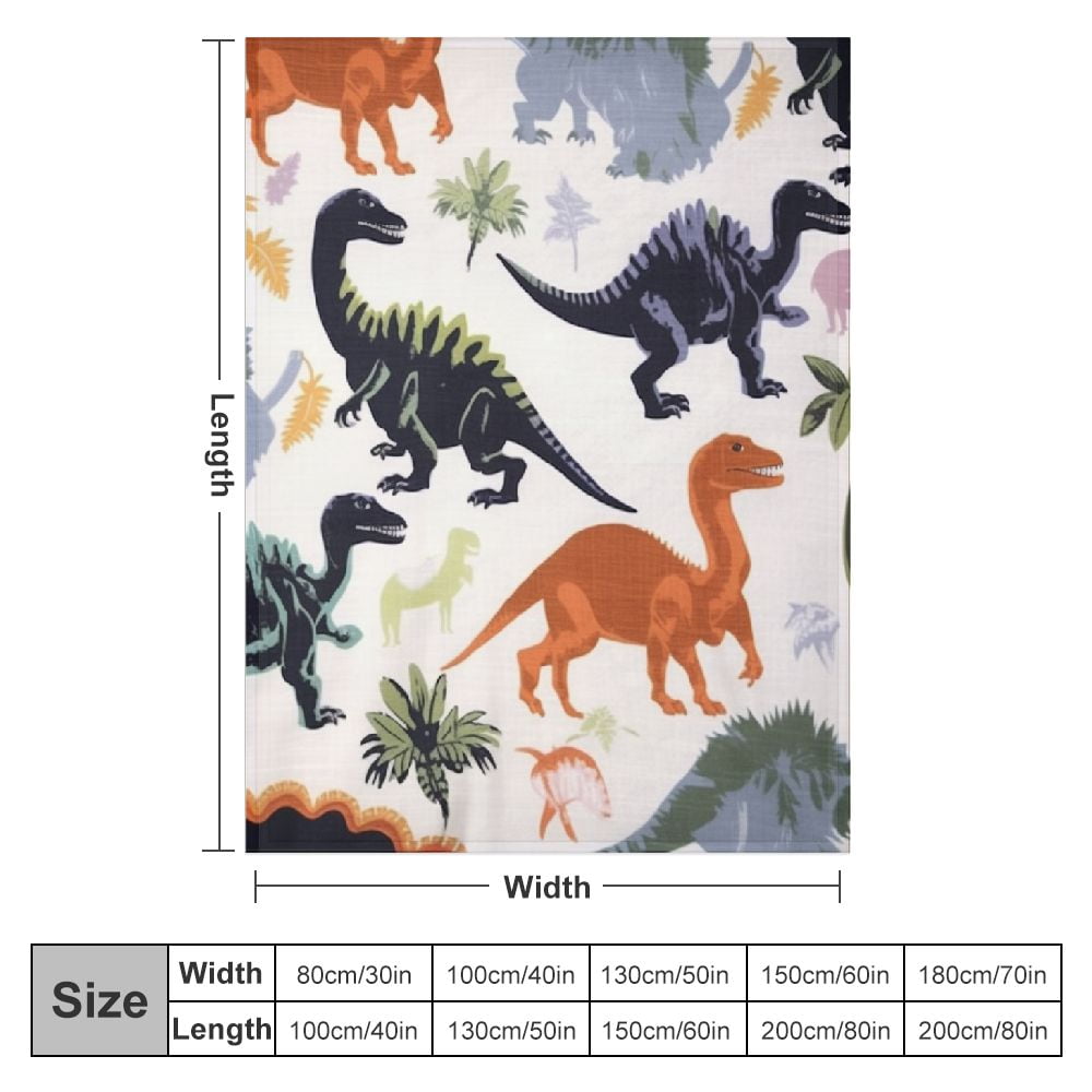 JEUXUS  Dinosaur Muslin Quilts - Viscose from Bamboo Cotton Summer Blanket for Toddler - Oversized  - 2 Layers Muslin Blanket Crib Blanket for Boy and Girl (Dinosaur)