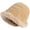 Beige, variant on CoCopeaunts Winter Bucket Hat for Women Plush Thickened Fisherman Hat Casual Plush Wide Brim Soft Comfort Warm Mongolian Hat