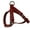 Red, variant on Tan High Quality Real Leather Dog Harness Medium. 21"-25" Chest, 1" Wide Straps