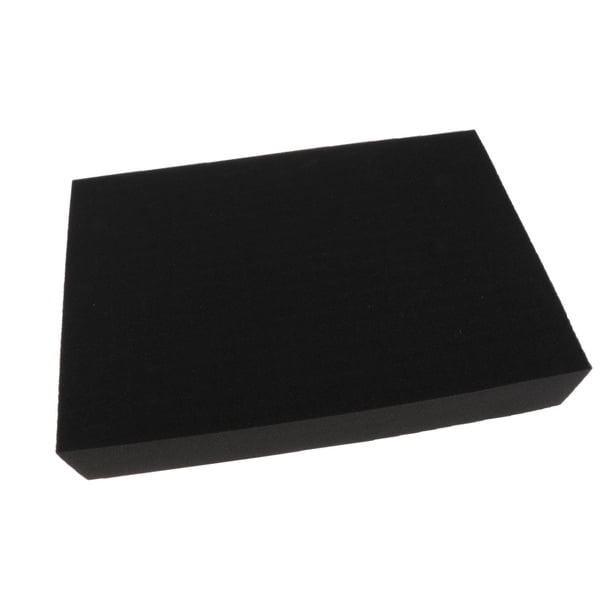Esponja de espuma cortable a prueba de golpes para embalaje y transporte. 43cmx29cmx7.5cm
