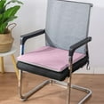 thumbnail image 6 of Linen Seat Cushion, Non Slip Indoor Chair Pad, 15.75x15.75 Inch, Washable, Resilient Foam, Suitable for Office, Dining, Car, and Kids Chairs, 6 of 7