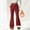 Wine, variant on Asgosdo Women Thermals Pant Fleece Flare Leggings Winter Warm Bootcut Workout Yoga Pants Women, Wine