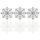 thumbnail image 1 of Telaraña Plástica de Halloween de 24 Paquetes, Adorno de Telaraña Falsa de 20cm para Halloween [Blanco, Negro], 1 of 6