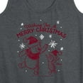 thumbnail image 3 of Disney Winnie The Pooh - Wishing For A Merry Christmas - Women's Racerback Tank Top, 3 of 5