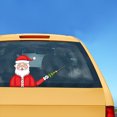 thumbnail image 1 of serony Car Stickers Car Rear Windshield Decals Christmas Decoration Waving Wiper Stickers Rear Window Wiper Decor, 1 of 8