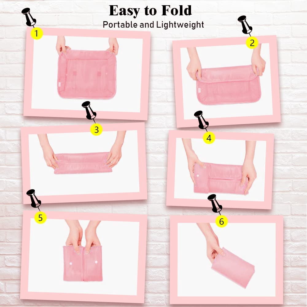 Vorkoi 8PCS Packing Cubes for Suitcases, Travel Cubes Packing Luggage Organizers Accessories Bag,Large Lightweight Waterproof Storage Bag Cosmetic Bag Clothes Shoe Bag