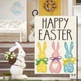 thumbnail image 4 of Holiday Saving WIZUTIZ Easter Outdoor Garden Flag Bunny Pattern Printed Polyester Flag Multicolor, 4 of 5