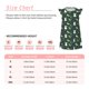 thumbnail image 3 of Fotbe Green Frogs Vestido de Dormir para Niñas de 3 a 10 Años, Mangas Cortas, Estilo Princesa, Pijama Camisón con Mangas Voladas-Small, 3 of 6