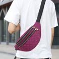 thumbnail image 3 of WRKEKC Clearance Lightweight Crossbody Sling Bag - Minimalist Chest Pack for Essentials, 3 of 6