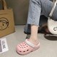 thumbnail image 3 of Sandalias Clogs Summer Shoes Wide Width para mujer Rosa EVA Casual 40, 3 of 5