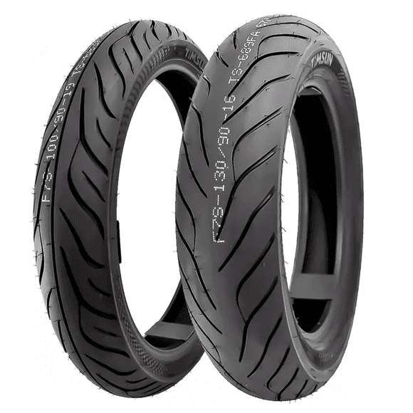Llantas De Moto Timsun 130/90-16 + 100/90-19 Ts-689 High Grip Uso Sin Camara