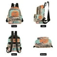 thumbnail image 4 of FORMRS Mini Backpack Purse for Women Travel Daypack Casual Shoulder Bag, Retro UFO, 4 of 7