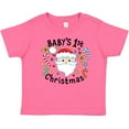 thumbnail image 3 of Inktastic Baby's 1st Christmas Santa with Candy Canes Boys or Girls Baby T-Shirt, 3 of 5