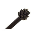 thumbnail image 4 of Urbanest Pinecone 3/4" Farmhouse Telescoping Curtain Rod – Adjustable Metal Window Curtain Rod with Decorative Finials, Heavy-Duty & Extendable Drapery Rod, 84"-120", Oil-ribbed Bronze (ORB), 4 of 6