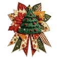 thumbnail image 3 of Guodhu Beginner Christmas Quilted Door Hanger Sewing Kit with Pre-Cut Fabric for Holiday Crafting Activity(Christmas Tree A), 3 of 6