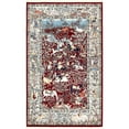 thumbnail image 1 of Unique Loom Narenj Hunting Scene Textured Rug 5' x 8' Rectangle Burgundy/Tan, 1 of 1