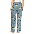 thumbnail image 6 of Pajama Pants Women, Various Wild Sea Fish Sweatpants Soft Sleep Lounge Pants, Casual PJ Bottoms Pants with Pockets, 6 of 7