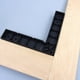 thumbnail image 3 of 2pcs precisión de plástico 90 ° ángulo recto posicionamiento bloque Jig Clamp para trabajar Abanopi Plantilla de ángulo recto, 3 of 7