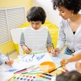 thumbnail image 2 of 1pc Waterproof Kids Painting Apron for Children Drawing Art Smock, 2 of 8