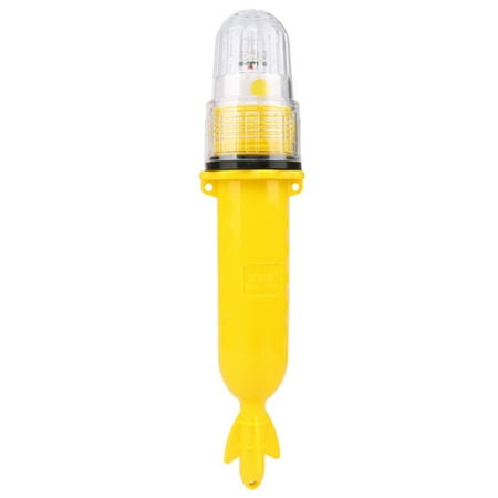 

Fisherman Torpedo LED Lamp Two Fishing Lights LED Light Control Fishing Net Auxiliary Light Yellow
