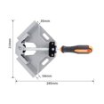 thumbnail image 3 of Agiferg 90 Degree Aluminum Alloy Single Handle Woodorking Right Angle Clamp, 3 of 5