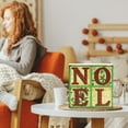 thumbnail image 3 of Xihbxyly Oferta Relampago Adornos Navideños con Adornos Navideños y Escenas de Madera., 3 of 7