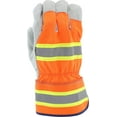 thumbnail image 6 of Westchester Hi-Viz Split Cowhide Leather Palm Gloves XL, 12 Paris, 6 of 6