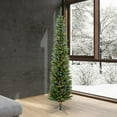 thumbnail image 5 of Vickerman 6.5' Durham Pole Pine Artificial Christmas Tree, Multi-Colored LED Dura-lit Lights, 5 of 5