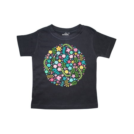 

Inktastic Circle of Flowers Gift Toddler Boy or Toddler Girl T-Shirt