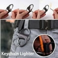 thumbnail image 4 of Keychain Lighter, Permanent Match Infinity Kerosene Refillable Lighter, Gift Outdoor Emergency Life Saving Equipment, 4 of 7