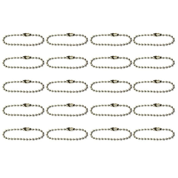 Cadena Collar De Cadena Para DIY Salvador 20pcs Joyería De Plata