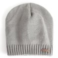 thumbnail image 2 of Dyfzdhu Men Women Baggy Warm Crochet Winter Wool Knit Ski Beanie Skull Slouchy Caps Hat Gray, 2 of 2