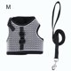 thumbnail image 2 of Arnés para caminar para mascotas, chaleco, correa segura para el pecho, acolchado, transpirable, decoración de entrenamiento, cuerda de tracción, accesorios para ropa, gris M Eigraketly PT000592-03, 2 of 7