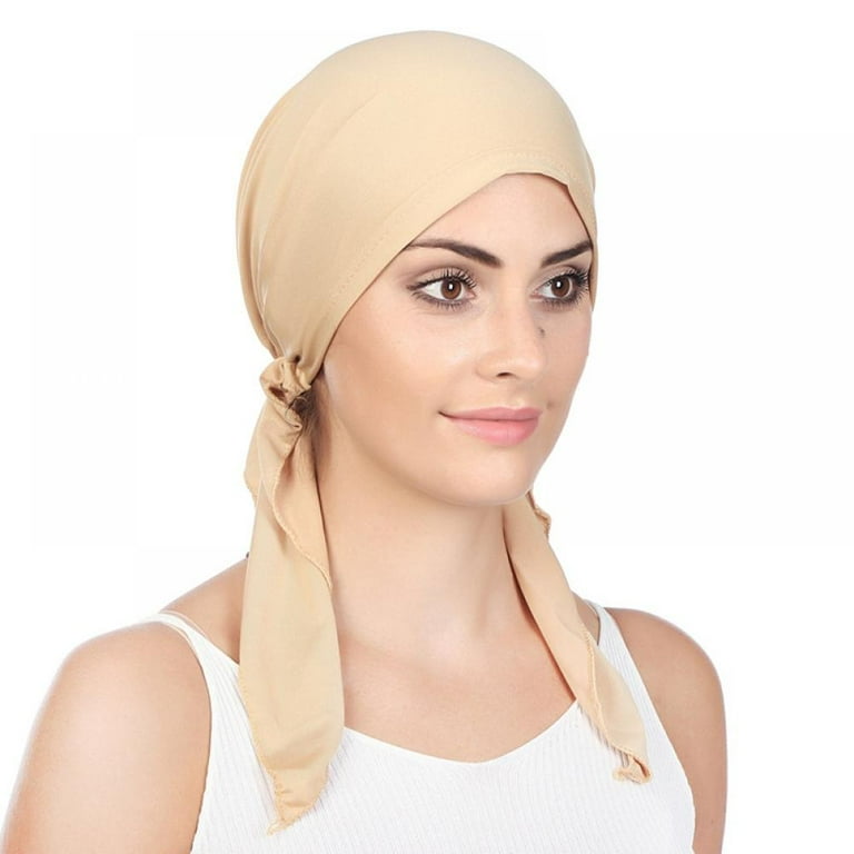Chemo Hat Woman's Stretchy Beanie Bandana Turban Cap Head Wrap