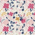 thumbnail image 5 of CREVENT Minky Floral Baby Blanket for Girls, Soft Plush Receiving Crib Blanket for Newborns Toddlers Bedding - Flowers 30x40 Inches, 5 of 6