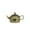 C, variant on Metal Incense Burner Copper Alloy Holder for Coil Incense Decorative Censer for Aromatherapy and Home Meditation Lotus Design