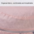 thumbnail image 5 of Cheers.US Womens UPF 50+ Foldable Organza Hat Summer Beach Sun Cloche Hats Big Brim with Flower, 5 of 6