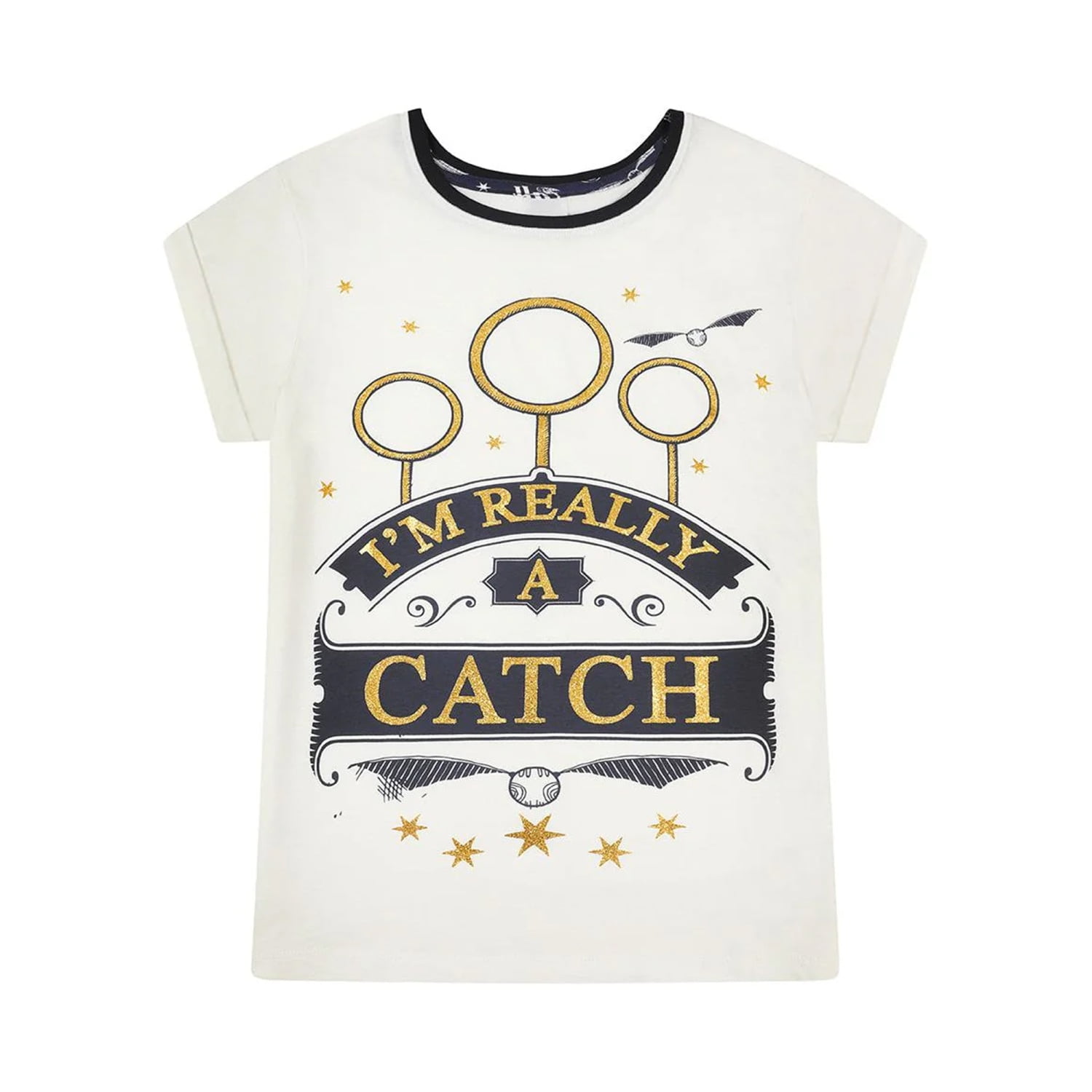 Harry Potter Womens Quidditch Short Sleeved Pyjamas Walmart