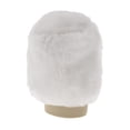 thumbnail image 1 of Cubierta de pomo de cambio de marcha Unique Bargains Universal para automóvil SUV camión RV protector de palanca de cambios anidado de felpa blanca, 1 of 7