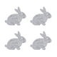 thumbnail image 1 of de 4 posavasos de te para conejos, almohadils calientes, posavasos, posavasos para rascar, decoración para hogar perfecl Posavasos en forma de conejo, 1 of 7