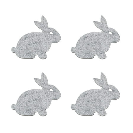 

4 Pieces Non-Woven Mats Heat Insulation Non- Coasters Protective Coasters