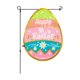 thumbnail image 2 of Bandera de huevo de Pascua para jardín, doble cara, lavable, resistente a la intemperie, 16,5x12 pulgadas para decoración al aire libre, 2 of 8